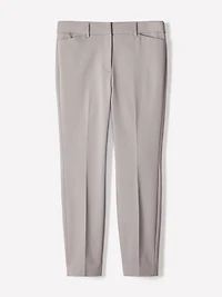 Pantalon Indispensable 7/8 Signature à Jambe Étroite et Taille Mi-Haute