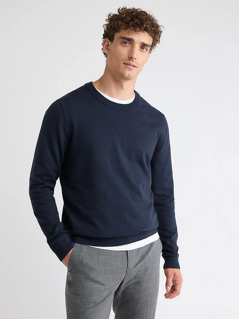 Pull à Manches Longues et Col Rond