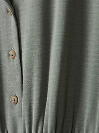 Combinaison à Manches Courtes Jambe Large