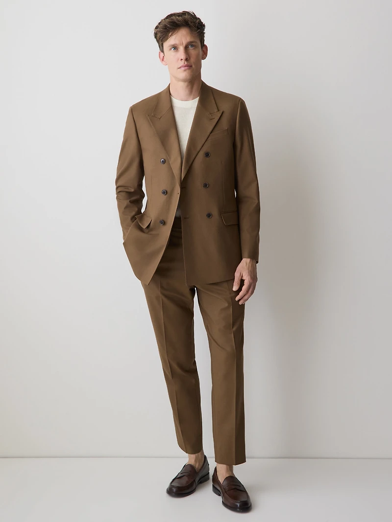 Linen-Blend Sleeveless Crew-Neck Sweater