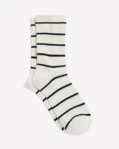 Crew Socks with Stripes
