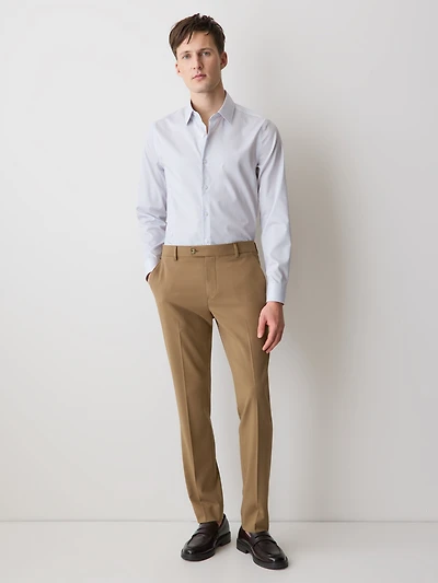 Chemise Habillée à Coupe Étroite Rayures