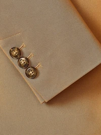 Veston Indispensable Ajusté à Boutonnage Simple