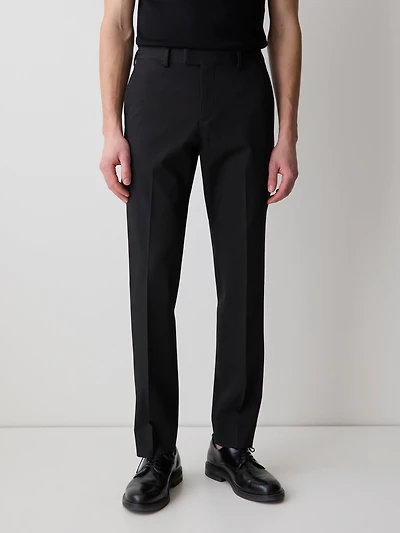 Black Slim Fit E-Tech Suit Pant