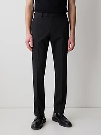 Black Slim Fit E-Tech Suit Pant