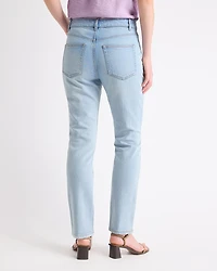 Slim-Leg High-Rise Jeans