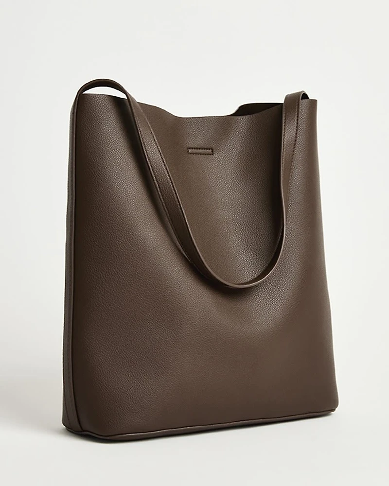 Sac Fourre-Tout en Faux Cuir