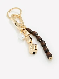 Beaded Bag Charm