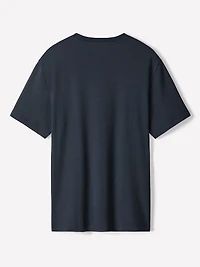Solid Short-Sleeve Crew-Neck Tee