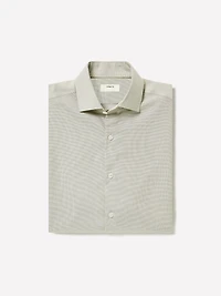 Tailored-Fit Two-Tone Dress Shirt