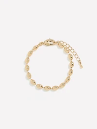 Golden Beaded Bracelet