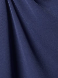 Robe Courte Sans Manches à Col Rond