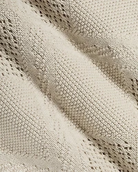 Short-Sleeve Buttoned-Down Argyle Sweater with Camp Collar