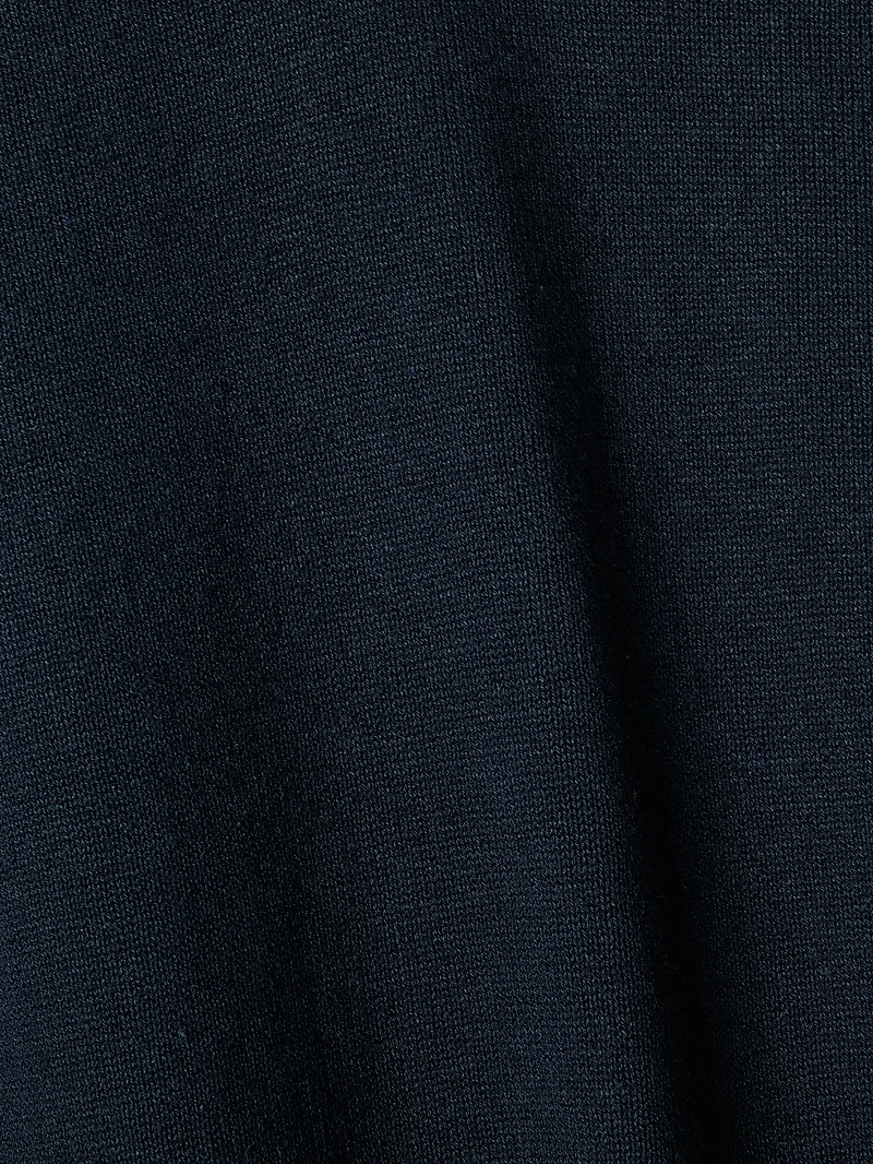 Polo en Mélange de Lin à Manches Courtes