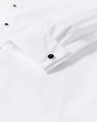 Chemise Habillée Blanche de Smocking