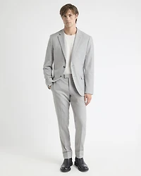 Essential Slim  Fit Light Grey Suit Pant