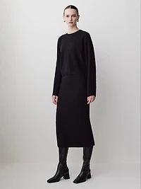 Long-Sleeve Crew-Neck Sweater