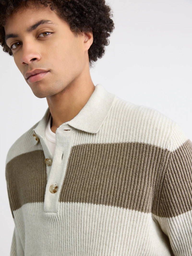 Rugby Polo Sweater