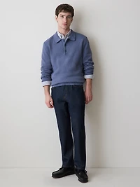 Jeans à Jambe Droite