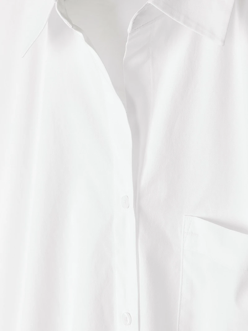 Long-Sleeve Poplin Shirt