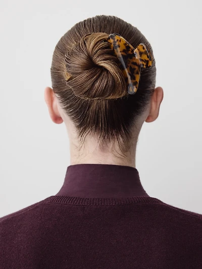 Tortoise Acrylic Hair Gripper