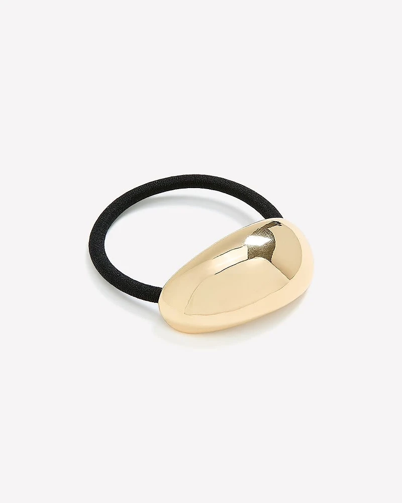 Hair Elastic with Metal Dome