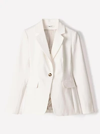 Limitless One-Button Fitted Blazer