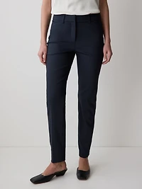 Pantalon Indispensable Coupe Signature Cheville à Jambe Étroite et Taille Mi-Haute