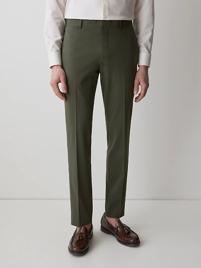 Slim Fit Dark Green Suit Pant