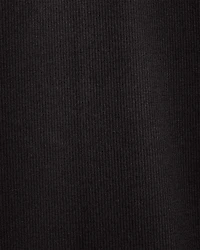 Haut Côtelé à Col V avec Manches Courtes Volants