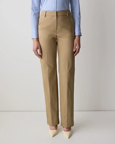 Pantalon Indispensable Coupe Signature à Jambe Large et Taille Haute
