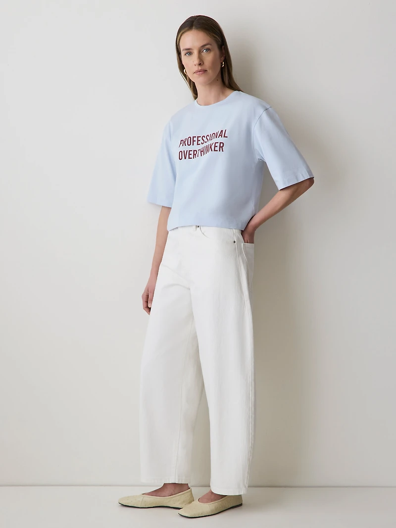 T-Shirt Ample en Coton Supima