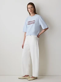 T-Shirt Ample en Coton Supima