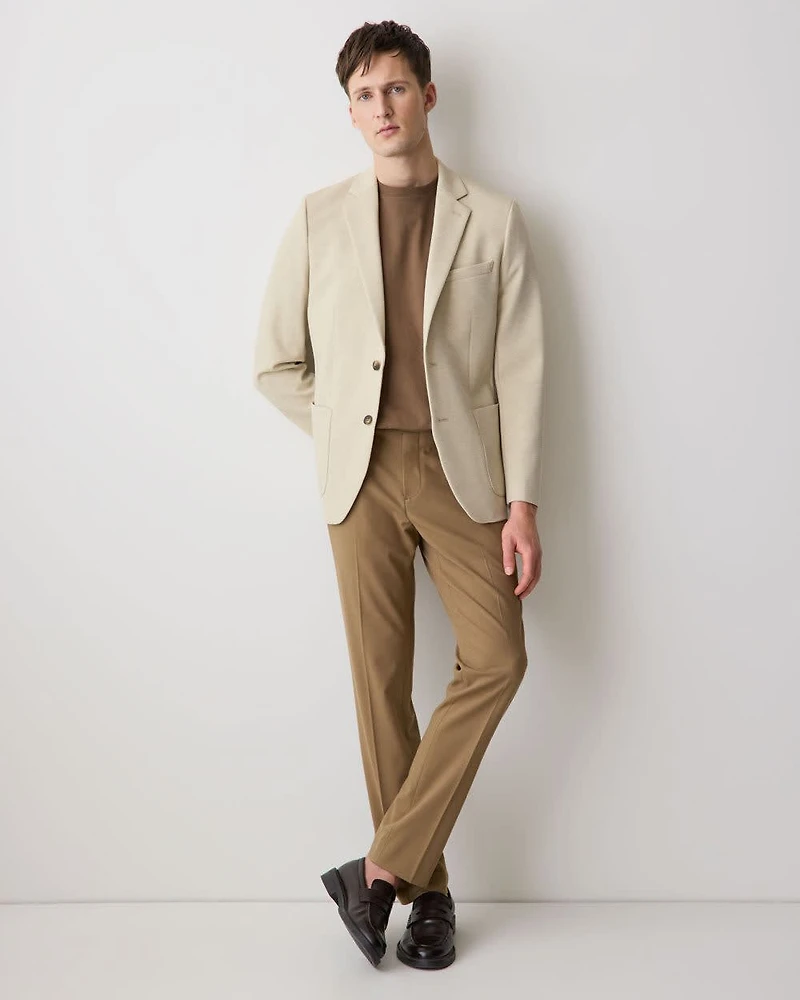 T-Shirt Uni à Manches Courtes et Col Rond