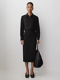 Long-Sleeve Lyocell Shirt