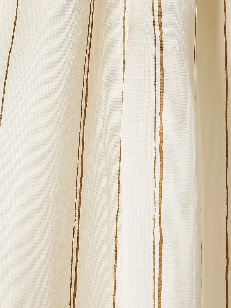 Robe Midi Sans Manches à Encolure Licou