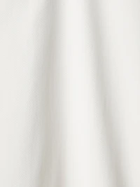 Short-Sleeve Mock-Neck Cape Blouse