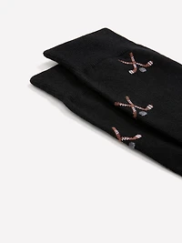 Bas avec Bâtons de Hockey