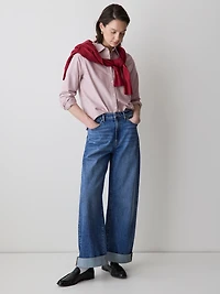 Long-Sleeve Oxford Shirt