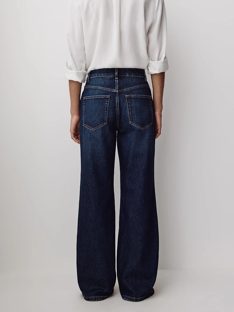 High-Rise Wide-Leg Jeans