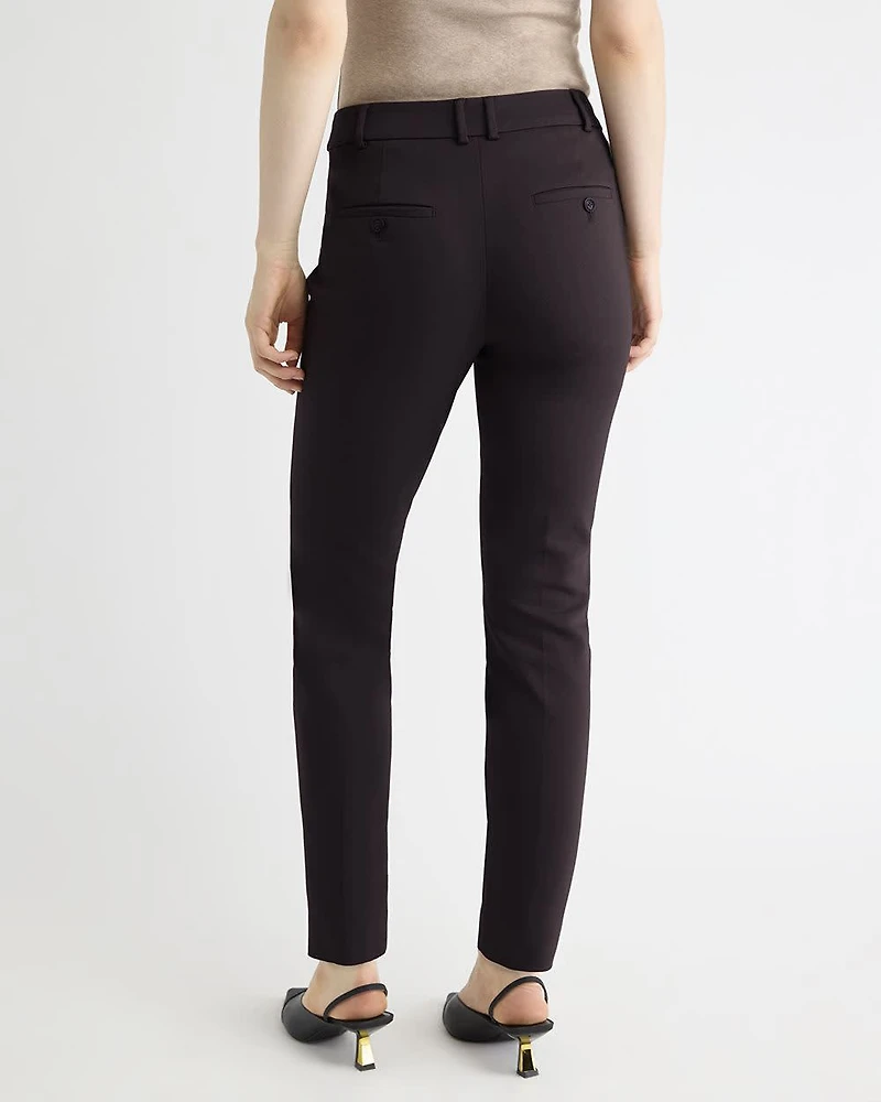 Limitless Mid-Rise Slim-Leg Signature Ankle Pant