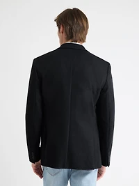 Veston en Tricot Texturé à Coupe Étroite