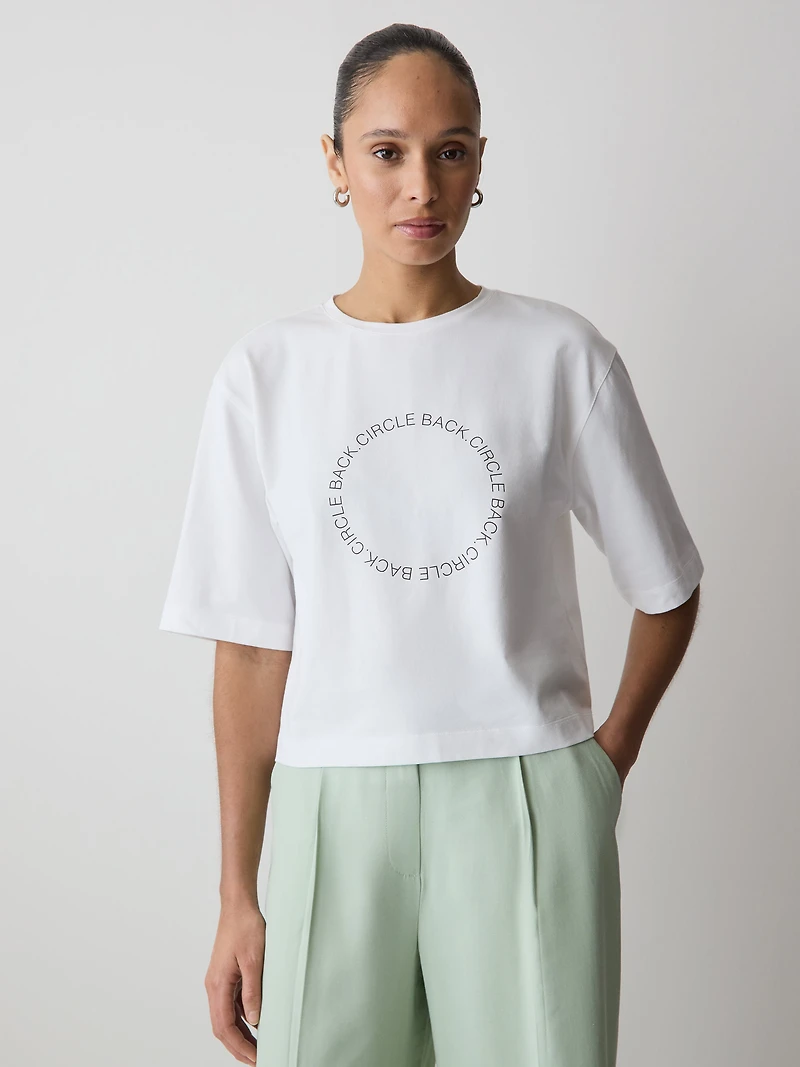 T-Shirt Ample en Coton Supima