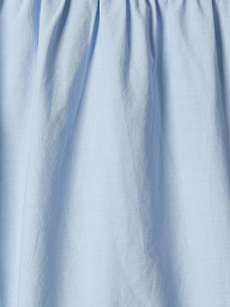 Robe Maxi à Oeillets Sans Manches Col en Coeur