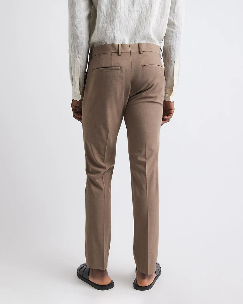 Slim-Fit Rose Taupe Suit Pant