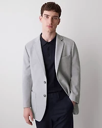 Veston en Tricot à Coupe Étroite