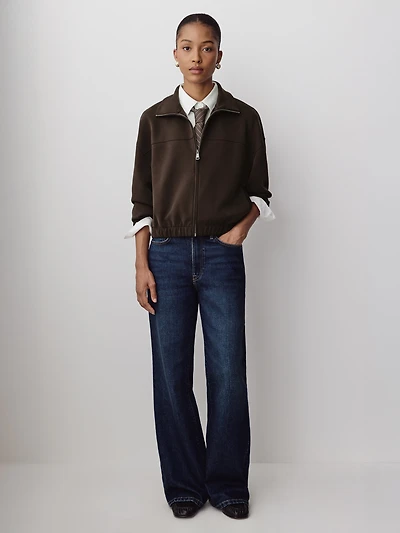 High-Rise Wide-Leg Jeans