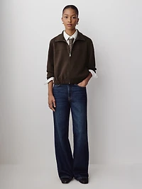 High-Rise Wide-Leg Jeans