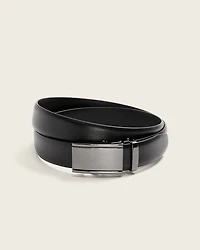 Automatic 30mm plate Leather Belt