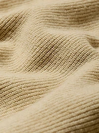 Pull à Manches Longues avec Boutons et Col Montant